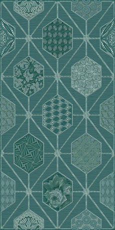 Devore Декор Indigo geometria 31,5х63