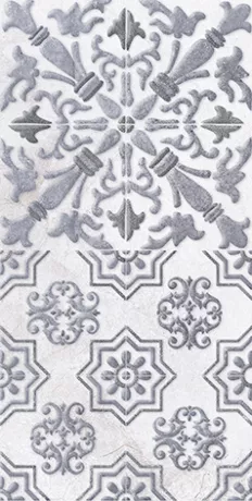 Кампанилья Декор 1 серый 1641-0091 20х40