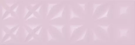 Lila Плитка настенная рельеф розовый (LLU072D) 25x75