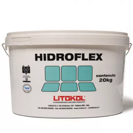 HIDROFLEX Гидроизоляционная мембрана ведро 20 кг