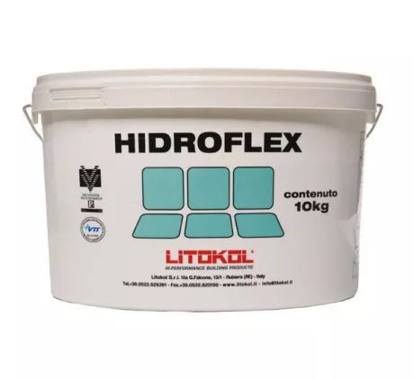 HIDROFLEX Гидроизоляционная мембрана ведро 10 кг