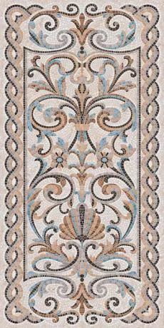 Керамогранит Мозаика беж декорированный лаппатированный 119,5х238,5 SG590802R