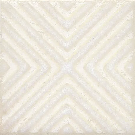 Вставка Амальфи орнамент белый 9,8х9,8 STG\B403\1266H