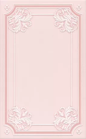 Декор Петергоф розовый 25х40 STG\C560\6306