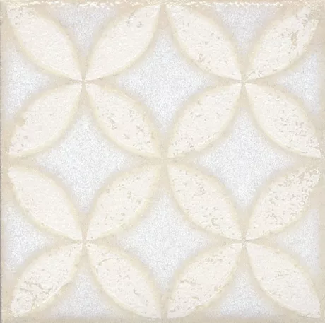 Вставка Амальфи орнамент белый 9,8х9,8 STG\B401\1266H