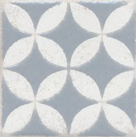 Вставка Амальфи орнамент серый 9,8х9,8 STG\C401\1270H